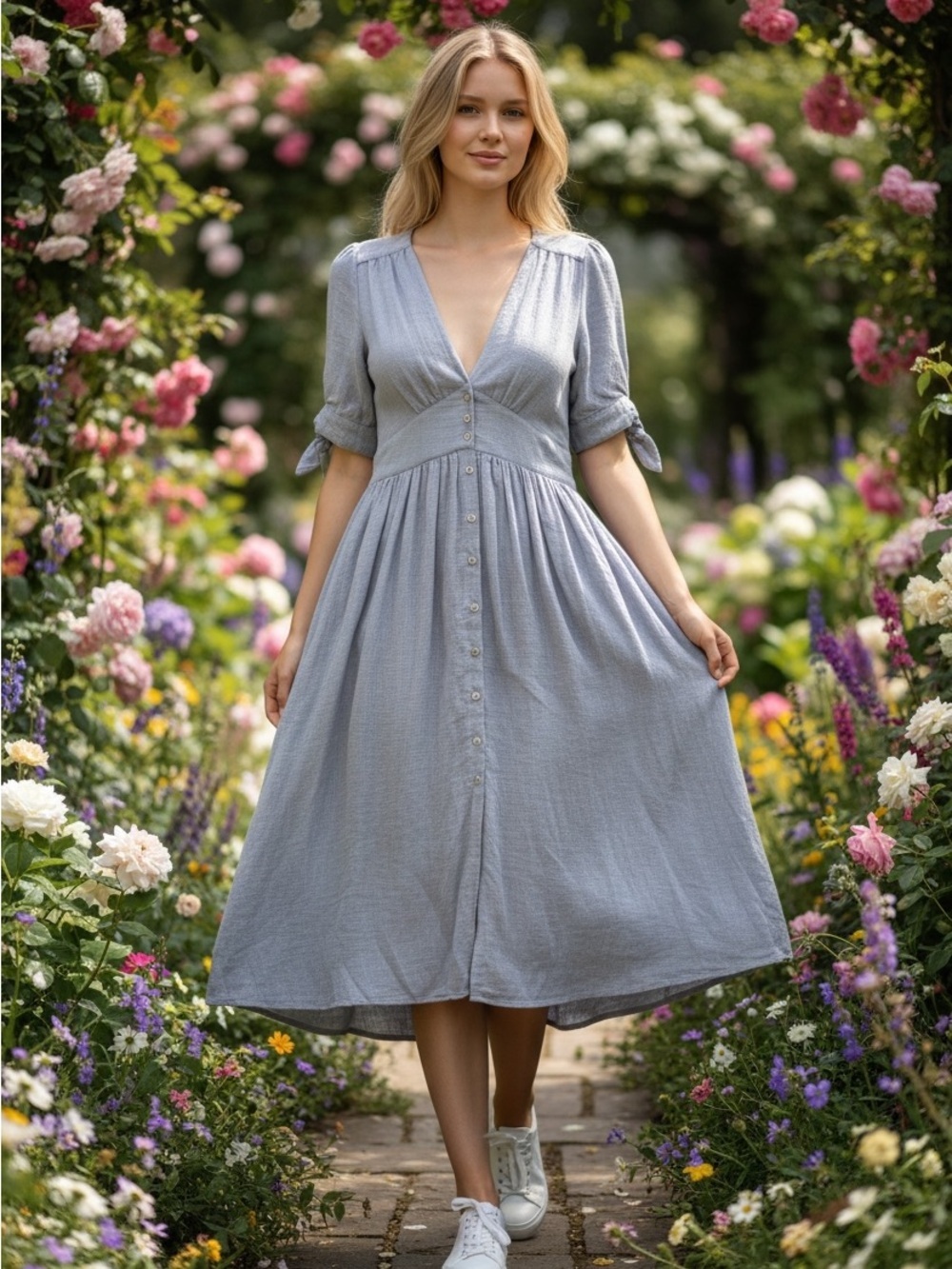 Free People Love of My Life Midi Dress